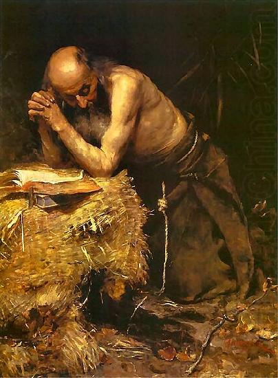 Teodor Axentowicz The Anchorite china oil painting image